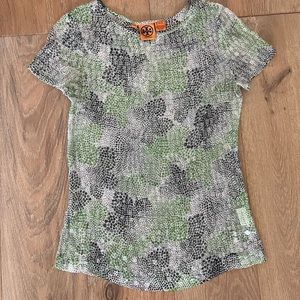 Tory Burch shimmer top